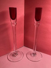 A pair of Fine Tall Ruby Red &