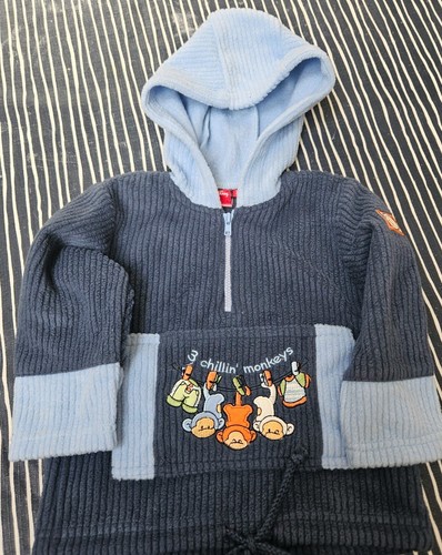 Baby boy cosy fleecy - fleecy, hoodie