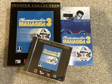 Championship Manager 3 PC Game Windows Big Box Edition Disc & Box In VGC