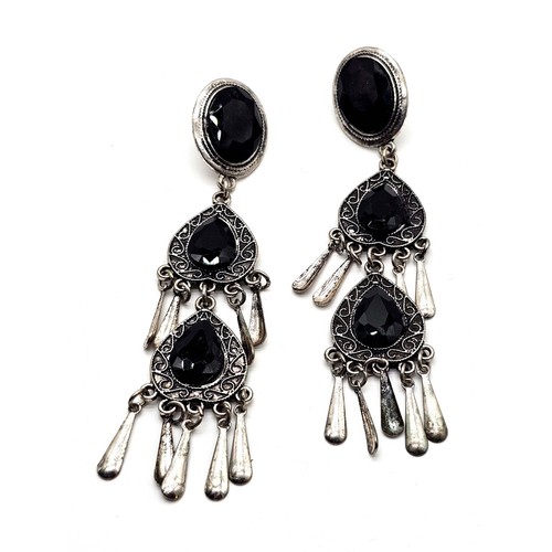 Boho vintage style black - black, &