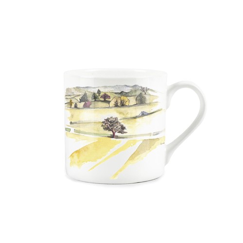 Bone china mug dorset hills - bone,