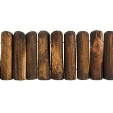 Burntwood Wooden Garden Log