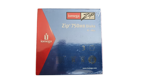 Iomega zip 750mb disks - zip,