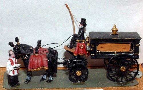 Victoria horse drawn - , hearse