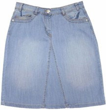 Light Blue Wash Skirt Stretch