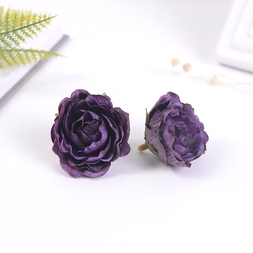 20x artificial silk roses - artificial,