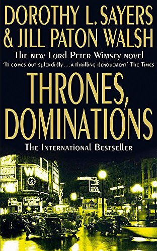 Thrones dominations dorothy l - dominations,dorothy,