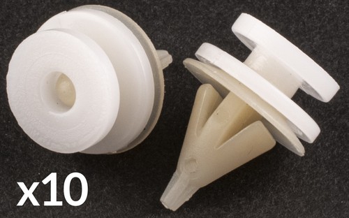 10x trim clips for renault - clips,