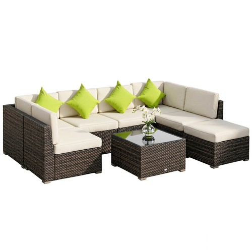 Outsunny pieces patio rattan - patio,