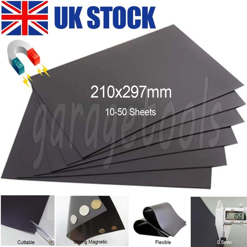 50pcs magnetic sheets - 10-50pcs, a4