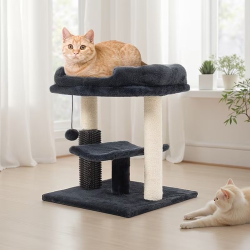 Cat scratching post - scratching,