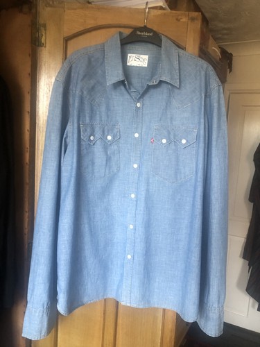 Men levi chambrey western - men's,