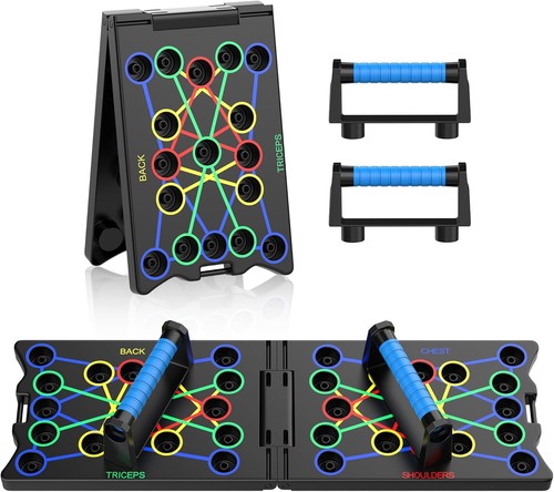 Foldable push board - foldable, up