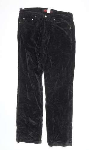 Epidemic men black velvet - black,
