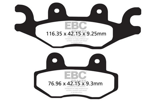 Ebc brake pad sfa - ebc,