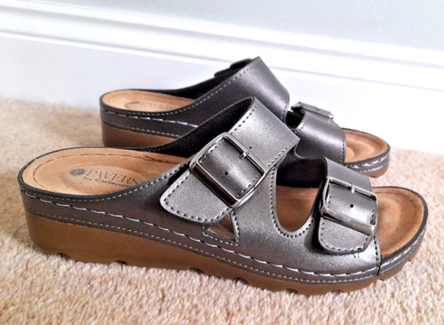 Pavers pewter leather twin - pewter,