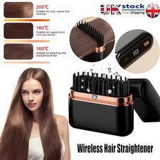 Hair Straightener Brush LCD