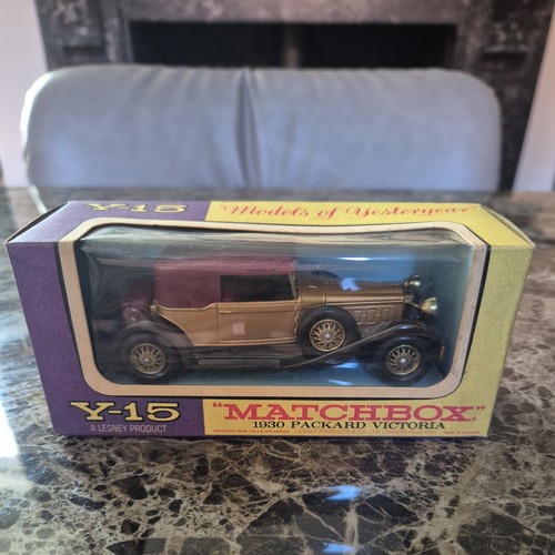 New stock matchbox y 15 - stock,