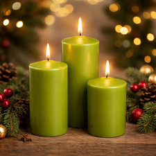 1x Pillar Candles Table
