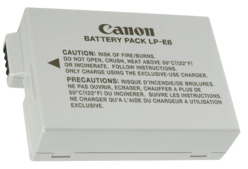 Gen canon lithium ion - lp-e8, lithium-ion