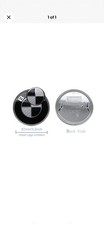 Black Carbon BMW Bonnet Badge