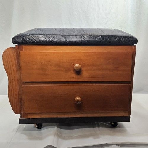 Storage ottoman footstool - storage,