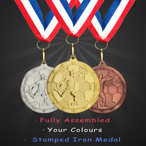 Football medal impulse award - football,