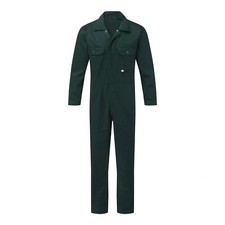 COVERALLS.SPRUCE GREEN,FARM,OVERALLS,BOILERSUIT,STUD,VETS,WORK,DAIRY,QUALITY,PPE