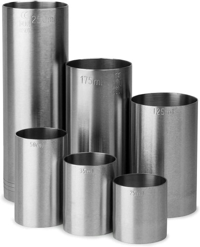Stainless steel spirit thimble - steel,