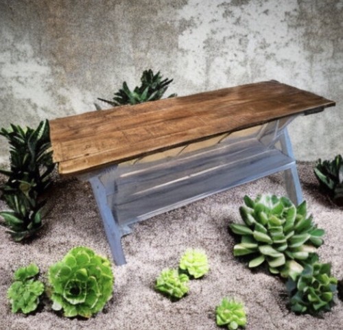 Handmade antique oak garden - handmade,