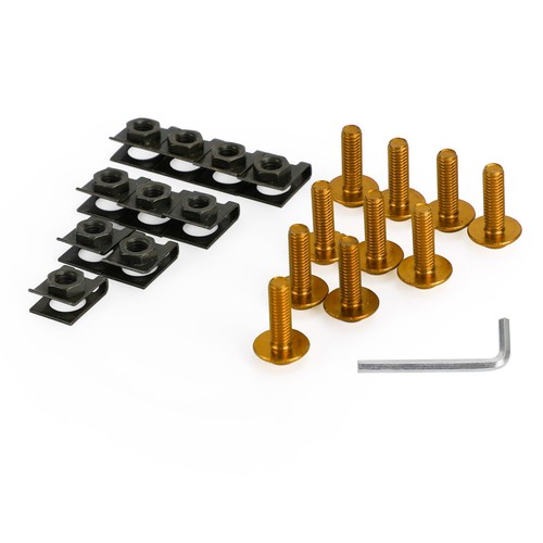 10x aluminum m6x20mm - 10x,