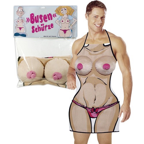Boobs apron breasts - apron, plush