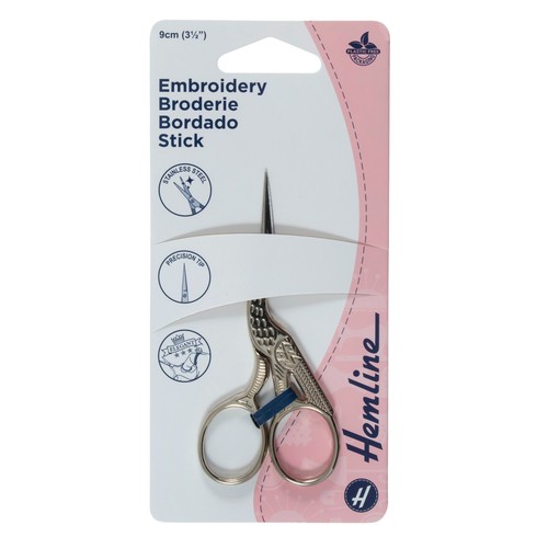 Hemline scissors embroidery - scissors:,