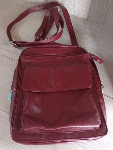 Visconti leather messenger - visconti,