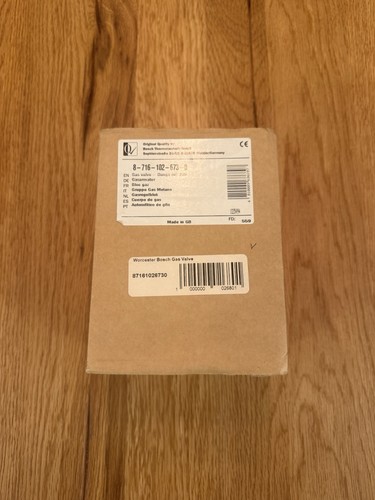 Worcester bosch gas valve - gas,