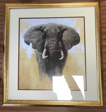 David Shepherd Elephant framed