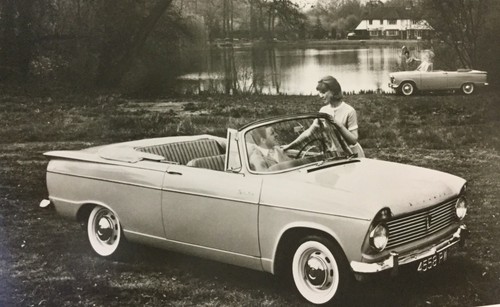 Rare press kit 1963 - kit, rootes