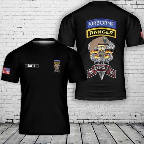 Custom name army 75th - custom,