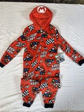 Super Mario Pajamas Union Suit