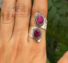Indian Ruby 925 Sterling