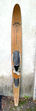 A Vintage Wooden Northland Sabre Concave Slalom Water Ski