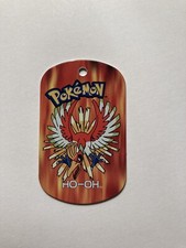 Pokemon metal tags - pokemon, ho-oh
