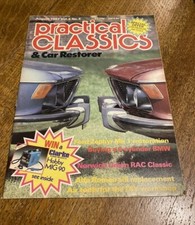 PRACTICAL CLASSICS MAGAZINE August 1987 - BMW six-cylinder, Mk1 Zephyr, Alfa