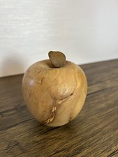 Small Carved Hand Turned
