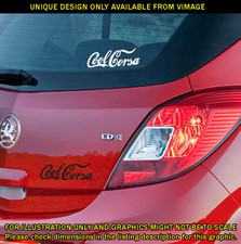 Vauxhall Car Cool Corsa sr sxi vxd vxr sport Retro vinyl badge decals stickers