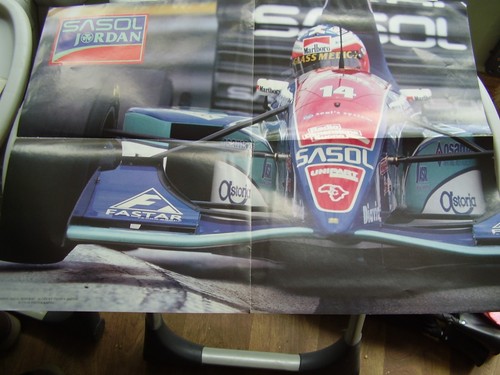 Rare motoring autosport poster - rare,