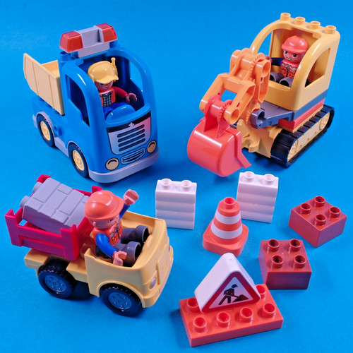 Duplo construction vehicles - duplo,