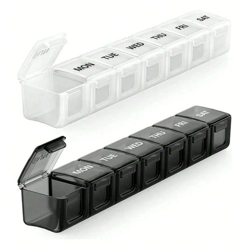 Large day pill case - pill,