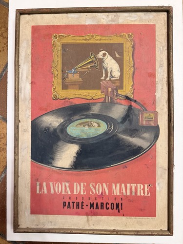 Antique poster the voice - the, of