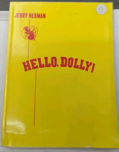 Jerry herman hello dolly - jerry, herman:hello,dolly:piano